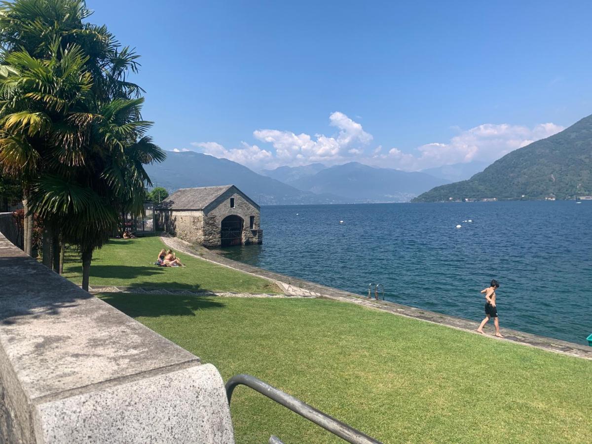 La Maison Des Lions Appartamenti Vacanze Accesso Diretto Alla Spiaggia Localita Amore Cannobio Buitenkant foto