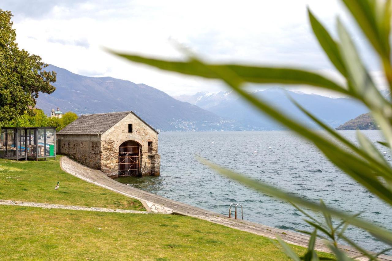 La Maison Des Lions Appartamenti Vacanze Accesso Diretto Alla Spiaggia Localita Amore Cannobio Buitenkant foto